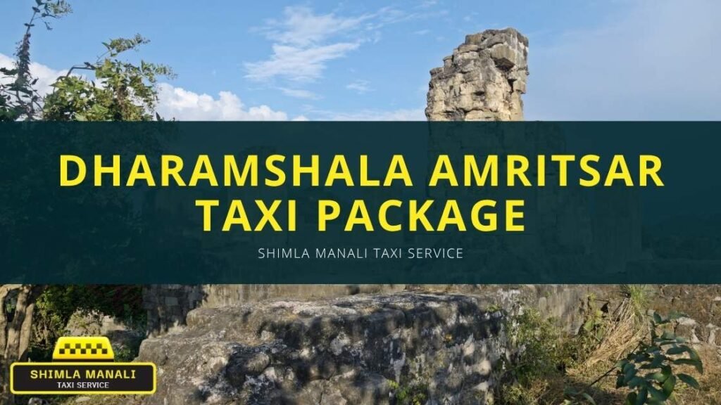 Dharamshala Amritsar Taxi Package Banner | Shimla Manali Taxi Service