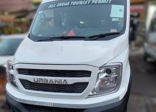 Force Urbania in Chandigarh railway station